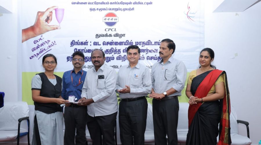 CPCL and HMA launch M-Cup distribution drive under Project THINKAL